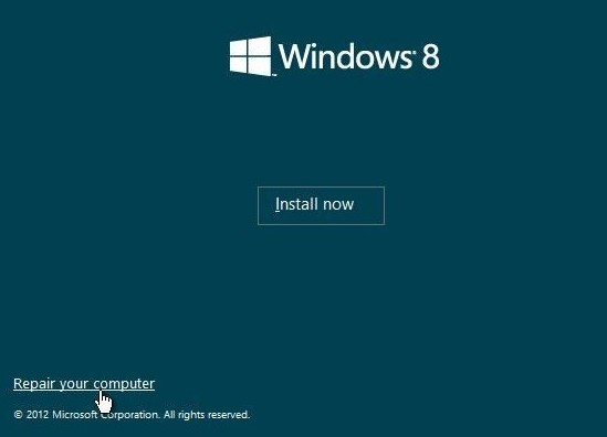 missing operating system windows 8 repair windows